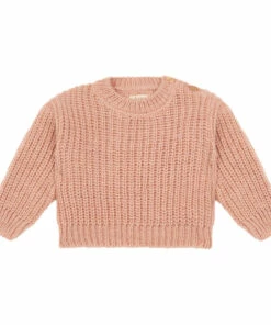 Coupon 💯 Dandelion Jumper Brown Poudre Organic Fashion Teen, Baby, Children ⌛