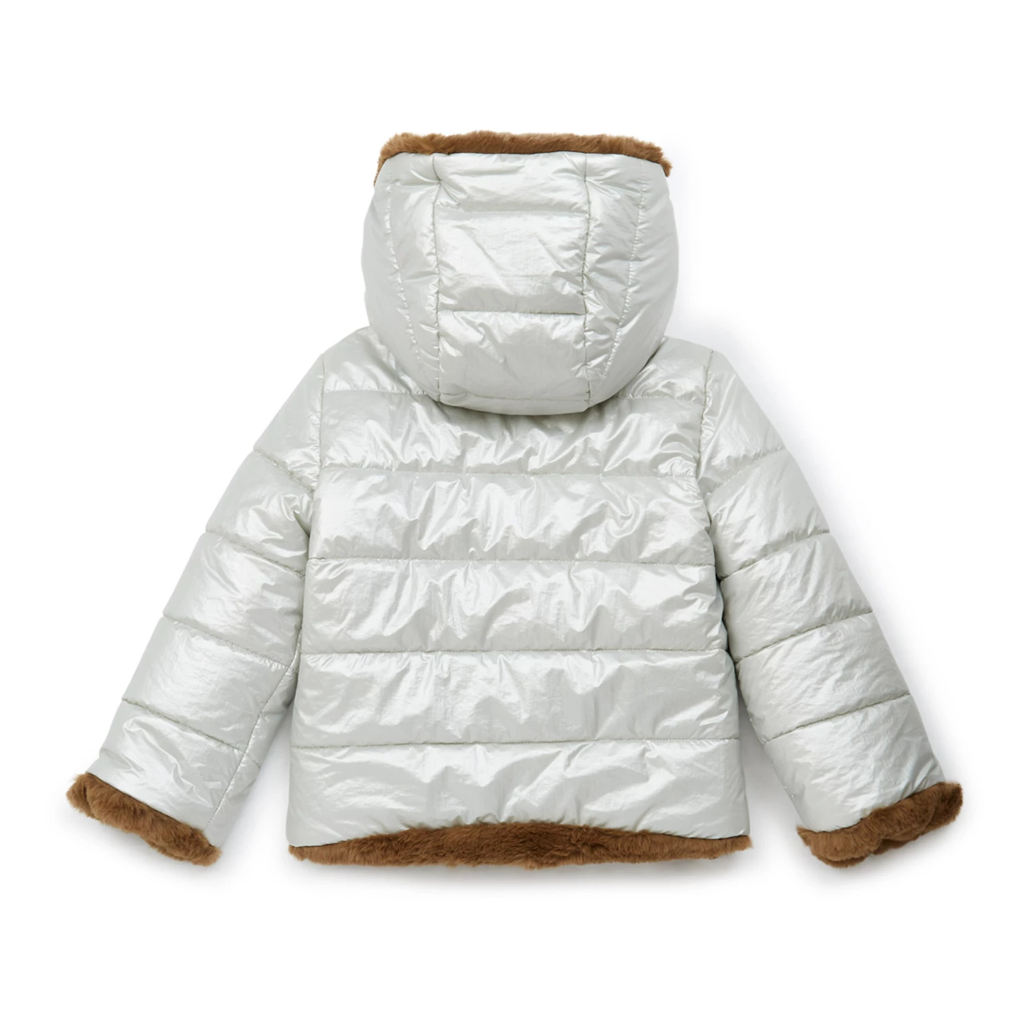 Brand new ๐ Darry Fur-Lined Down Jacket Silver Bonton Fashion Children ๐ 2 Brand new ๐ Darry Fur-Lined Down Jacket Silver Bonton Fashion Children ๐ - Image 2
