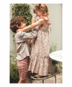 Flash Sale 🎁 Dean Denim Bermuda Shorts Terracotta Louis Louise Fashion Children 😍 -Outlet Kids' Fashion Store dean denim bermuda shorts terracotta louis louise fashion children 1