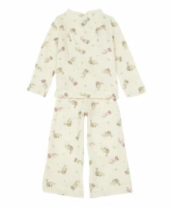Top 10 ⌛ Deli Organic Cotton Muslin Pyjamas Cream Risu Risu Fashion Teen, Children ⌛