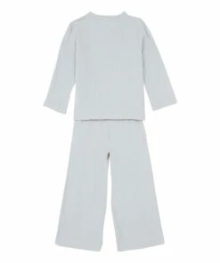 Cheapest 😀 Deli Organic Cotton Muslin Pyjamas Light grey Risu Risu Fashion Teen, Children 🌟 -Outlet Kids' Fashion Store deli organic cotton muslin pyjamas light grey risu risu fashion teen children 3