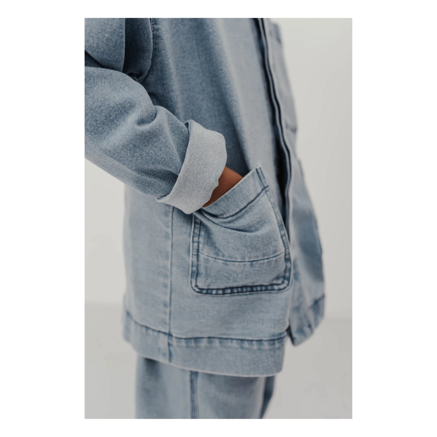 Wholesale 🤩 Denim Jacket Denim Repose AMS Fashion Teen, Children 👏 3 Wholesale 🤩 Denim Jacket Denim Repose AMS Fashion Teen, Children 👏 - Image 3