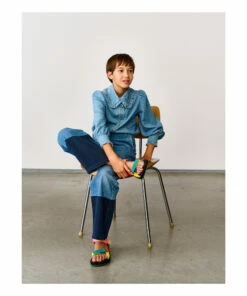 Outlet ✔️ Denim Shirt Blue Bellerose Fashion Teen, Children ⭐ -Outlet Kids' Fashion Store denim shirt blue bellerose fashion teen children 3