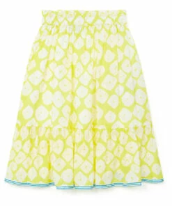 Coupon ๐งจ Denon Skirt Yellow Bonton Fashion Children ๐