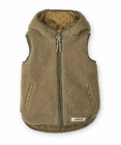 Outlet ✨ Diana Recycled Polyester Reversible Vest Camel Liewood Fashion Children ✔️