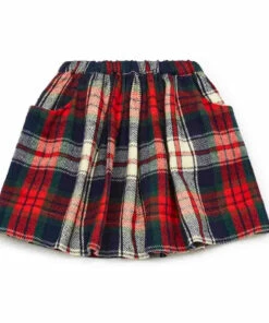 Discount 🎁 Dictée Skirt Navy blue Bonton Fashion Children ✔️