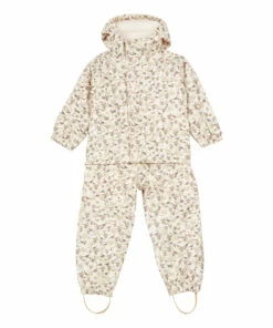 Best reviews of 🔥 Dinosaurs Rainwear Trousers + Jacket Cream Konges Slojd Fashion Children ⌛