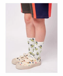 Coupon 👍 Dog 🧦 Socks Ecru Bobo Choses Fashion Children 🧨 -Outlet Kids' Fashion Store dog socks ecru bobo choses fashion children 2