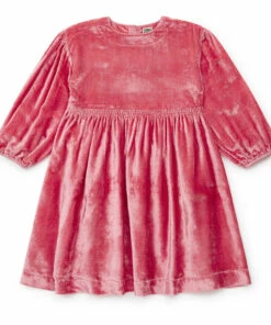 Best reviews of ๐งจ Donano Velvet ๐ Dress - โ Christmas Collection - Pink Bonton Fashion Children ๐