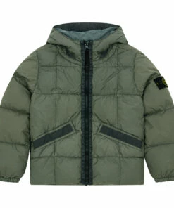 Coupon ✔️ Down Jacket Grey Stone Island Fashion Teen, Children 🤩
