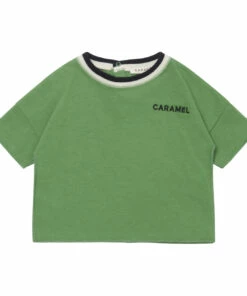 Flash Sale 🤩 Dregea T-shirt Green Caramel Fashion Children ✔️