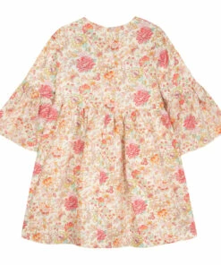 Promo 💯 Dress - Liberty Capsule - Peach Tartine et Chocolat Fashion Children ⌛ -Outlet Kids' Fashion Store dress liberty capsule peach tartine et chocolat fashion children 2