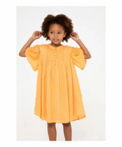 Flash Sale 🎁 Dress Mandarin Simple Kids Fashion Teen, Children 🎁 -Outlet Kids' Fashion Store dress mandarin simple kids fashion teen children 1