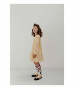 Flash Sale 💯 Dress Pale yellow Repose AMS Fashion Teen, Children 🔔 -Outlet Kids' Fashion Store dress pale yellow repose ams fashion teen children 2