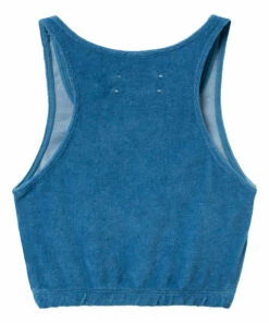 Wholesale 🧨 Duck Terry Cloth Tank Top Blue The Animals Observatory Fashion Children ⌛ -Outlet Kids' Fashion Store duck terry cloth tank top blue the animals observatory fashion children 3