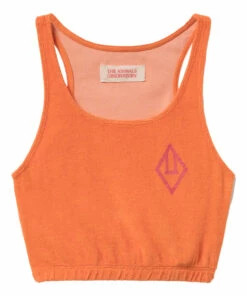 Brand new 🎁 Duck Terry Cloth Tank Top Orange The Animals Observatory Fashion Children 🤩