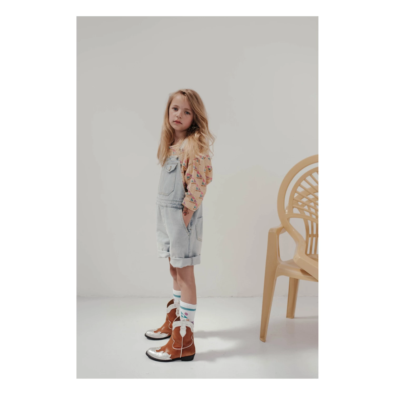 Brand new ๐ฅ Dungarees Light Blue Repose AMS Fashion Teen, Children ๐ 5 Brand new ๐ฅ Dungarees Light Blue Repose AMS Fashion Teen, Children ๐ - Image 5