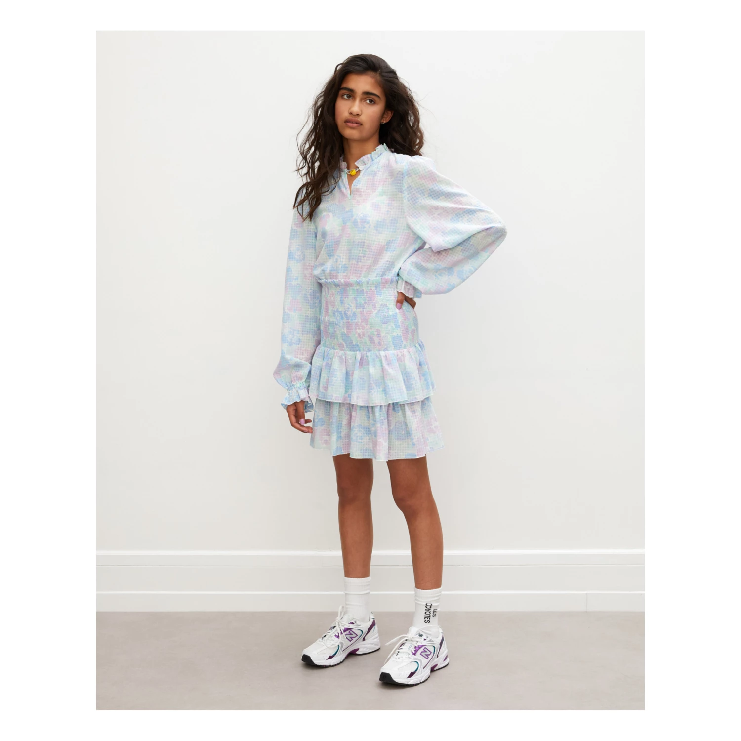 Discount ๐ Dunic ๐ Dress Light Blue Les Coyotes de Paris Fashion Teen, Children ๐ 2 Discount ๐ Dunic ๐ Dress Light Blue Les Coyotes de Paris Fashion Teen, Children ๐ - Image 2