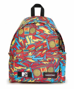 Deals โ๏ธ Eastpak x MTV Collaboration Padded Pak'K Backpack Orange Eastpak Fashion Teen, Children ๐งจ