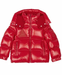 Best Sale 🛒 Ecrins Down Jacket Red Moncler Fashion Teen, Children ⭐