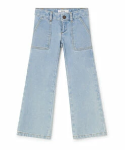 Top 10 ✨ Effile Organic Cotton Flared 👖 Jeans Denim Bonpoint Fashion Teen, Children ❤️