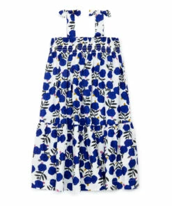 Flash Sale 😍 Elaine Organic Cotton Muslin 👗 Dress Blue Bonton Fashion Children 😀