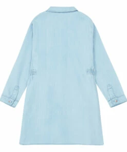 Promo 😍 Embroidered Chambray Shirt 👗 Dress Denim blue Tartine et Chocolat Fashion Children 🔥 -Outlet Kids' Fashion Store embroidered chambray shirt dress denim blue tartine et chocolat fashion children 2