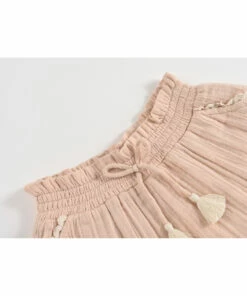 Brand new 😍 Embroidered Embroidered Organic Cotton Muslin Shorts Pale pink Louise Misha Fashion Teen, Children 🤩 -Outlet Kids' Fashion Store embroidered embroidered organic cotton muslin shorts pale pink louise misha fashion teen children 6