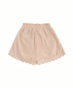 Brand new 😍 Embroidered Embroidered Organic Cotton Muslin Shorts Pale pink Louise Misha Fashion Teen, Children 🤩 -Outlet Kids' Fashion Store embroidered embroidered organic cotton muslin shorts pale pink louise misha fashion teen children 7
