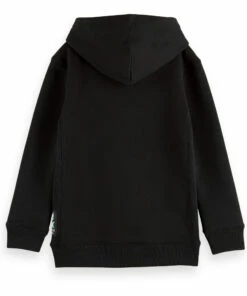 Coupon 👏 Embroidered Hoodie Black Scotch & Soda Fashion Teen, Children 🤩