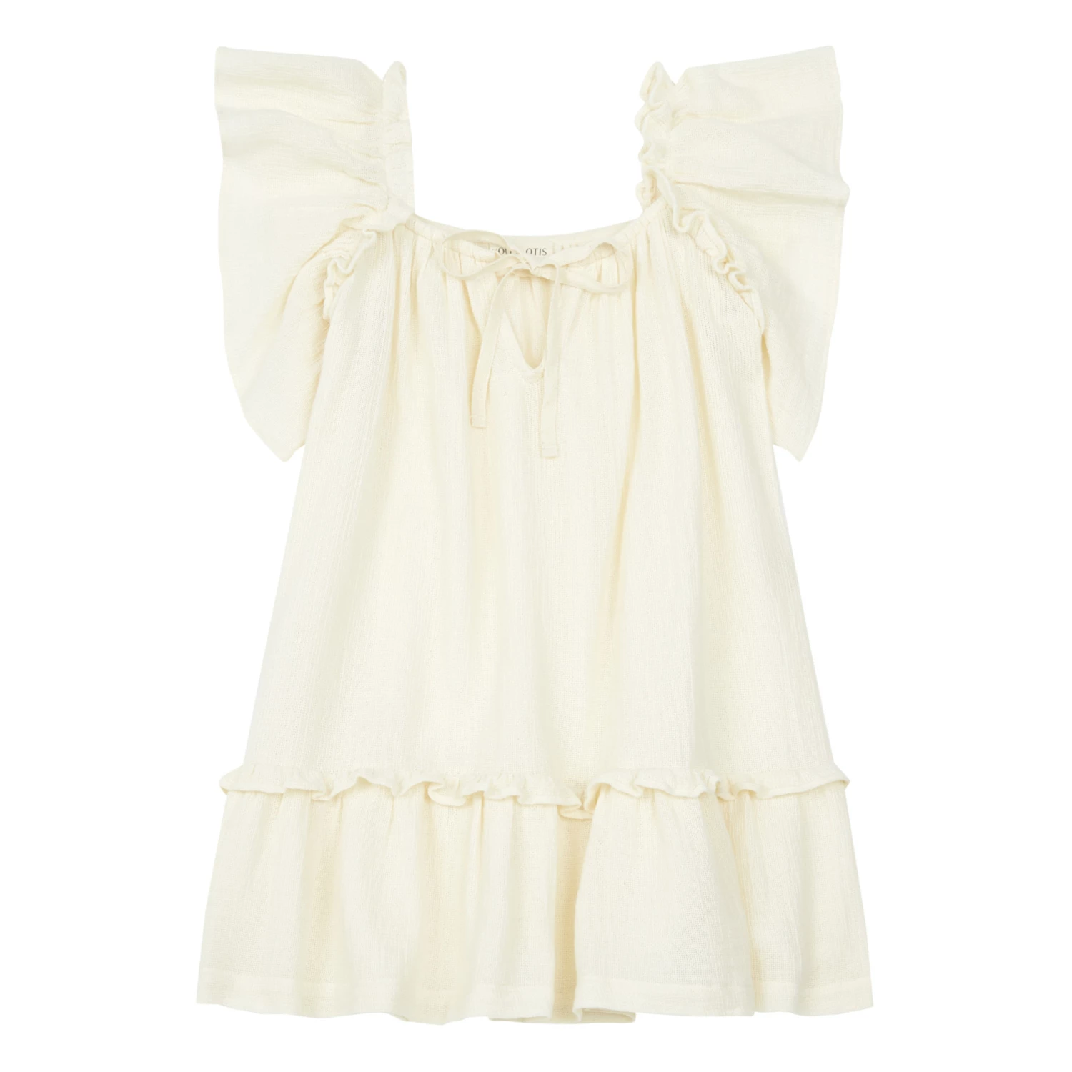 Cheapest ๐ Emel Organic Cotton ๐ Dress Ecru Yoli & Otis Fashion Children ๐ 1 Cheapest ๐ Emel Organic Cotton ๐ Dress Ecru Yoli & Otis Fashion Children ๐