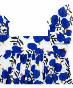 Flash Sale 👍 Eole Blouse Blue Bonton Fashion Children 👏 -Outlet Kids' Fashion Store eole blouse blue bonton fashion children 1