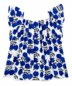Flash Sale 👍 Eole Blouse Blue Bonton Fashion Children 👏 -Outlet Kids' Fashion Store eole blouse blue bonton fashion children 2