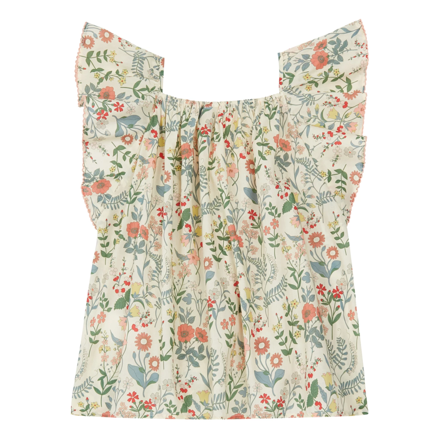 Cheapest 🔥 Eole Exclusive Liberty Blouse Ecru Bonton Fashion Children ⭐ 4 Cheapest 🔥 Eole Exclusive Liberty Blouse Ecru Bonton Fashion Children ⭐ - Image 4