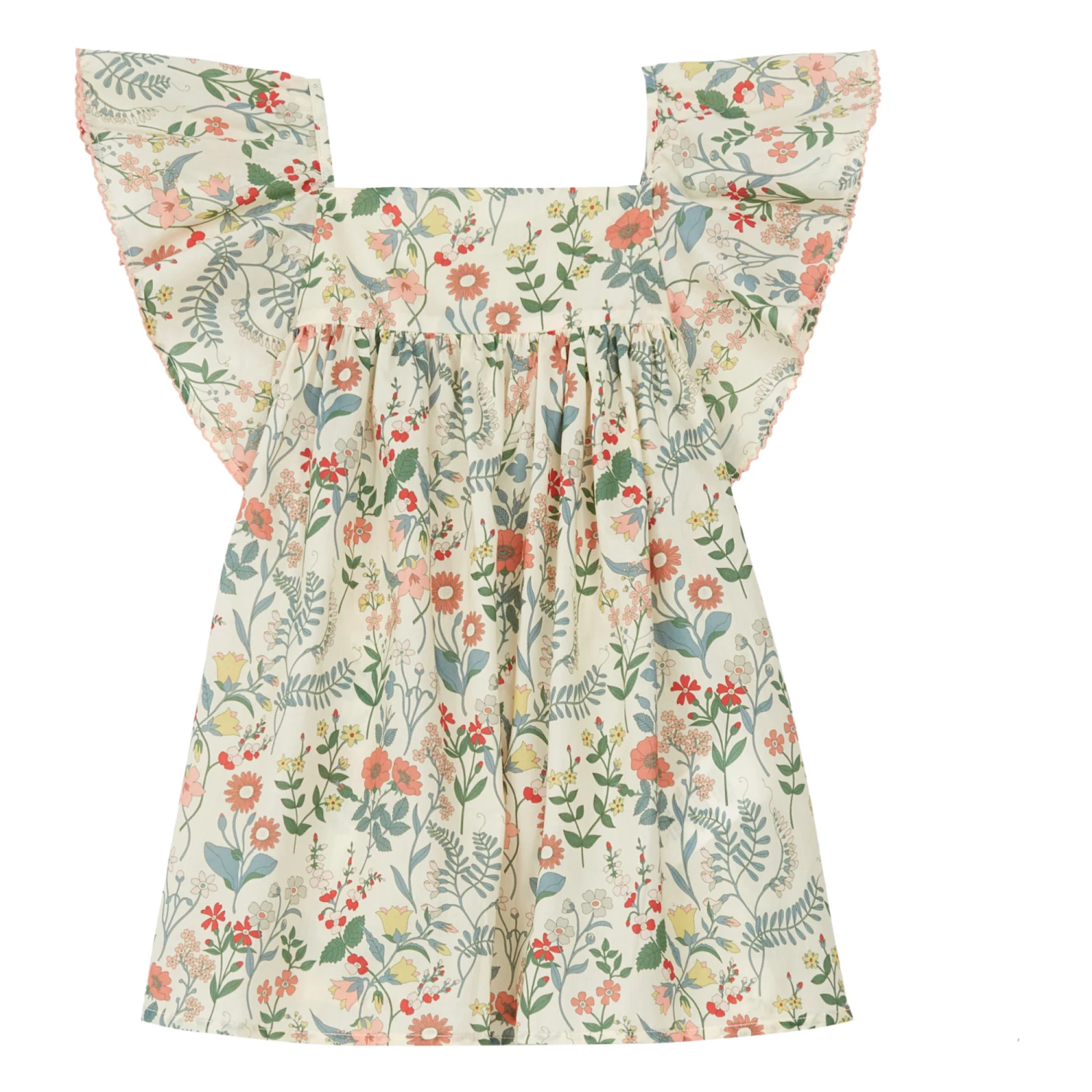 Cheapest 🔥 Eole Exclusive Liberty Blouse Ecru Bonton Fashion Children ⭐ 1 Cheapest 🔥 Eole Exclusive Liberty Blouse Ecru Bonton Fashion Children ⭐