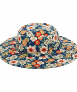 Hot Sale ⌛ Etretat Floral Hat Navy blue Bonton Fashion Children 👏