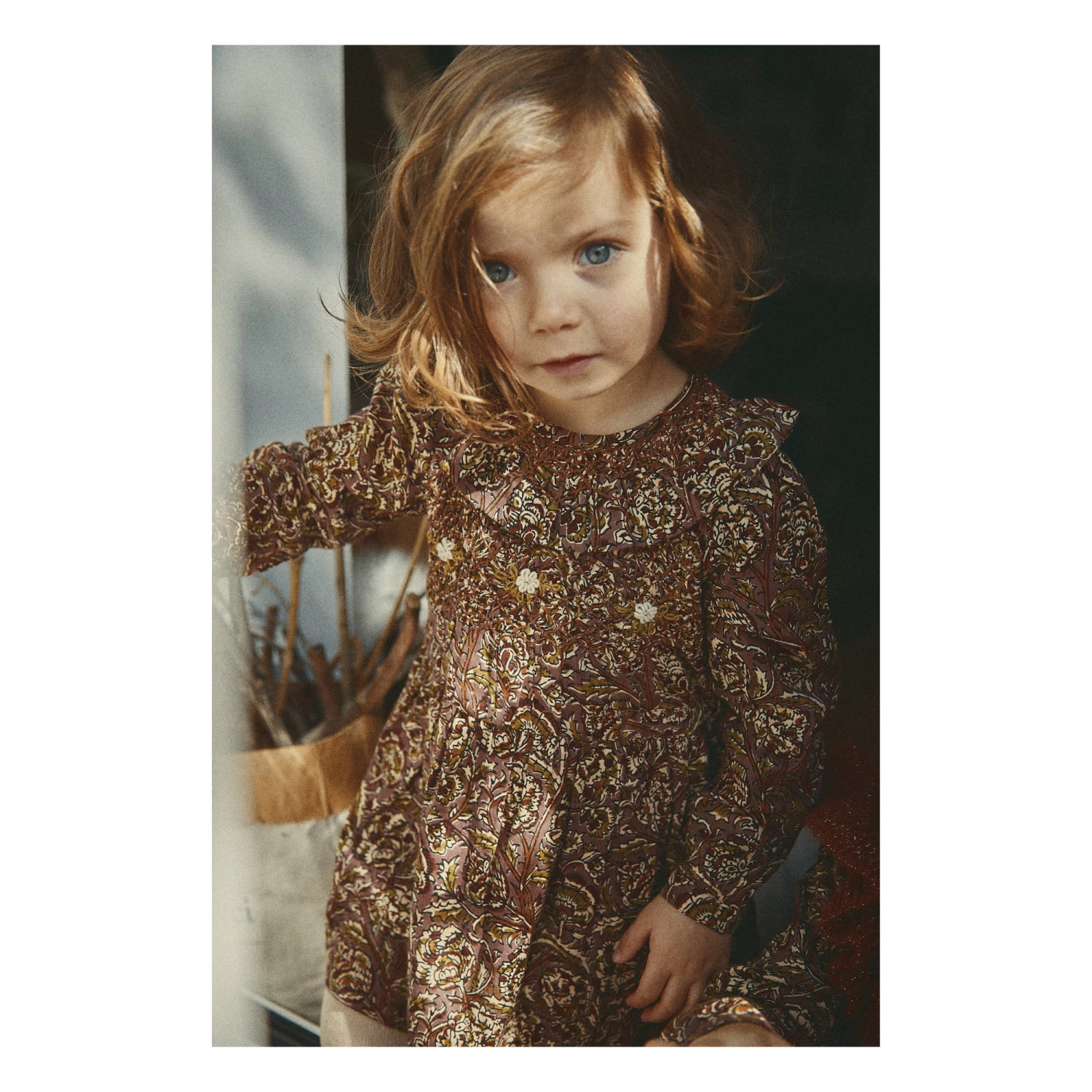 Cheapest 🎁 Exclusive ❄ Christmas Capsule - Embroidered 👗 Dress Plum Emile et Ida Fashion Children ❤️ 2 Cheapest 🎁 Exclusive ❄ Christmas Capsule - Embroidered 👗 Dress Plum Emile et Ida Fashion Children ❤️ - Image 2