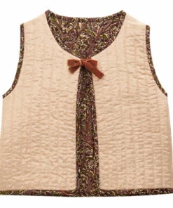 Discount ⭐ Exclusive ❄ Christmas Capsule - Reversible Gilet Plum Emile et Ida Fashion Children 🔔 -Outlet Kids' Fashion Store exclusive christmas capsule reversible gilet plum emile et ida fashion children 4