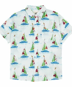 Buy ⭐ Exclusive Collaboration Le Petit Lucas du Tertre x Smallable - Short Sleeve Shirt Ecru Lucas du Tertre Fashion Baby, Children 🎉