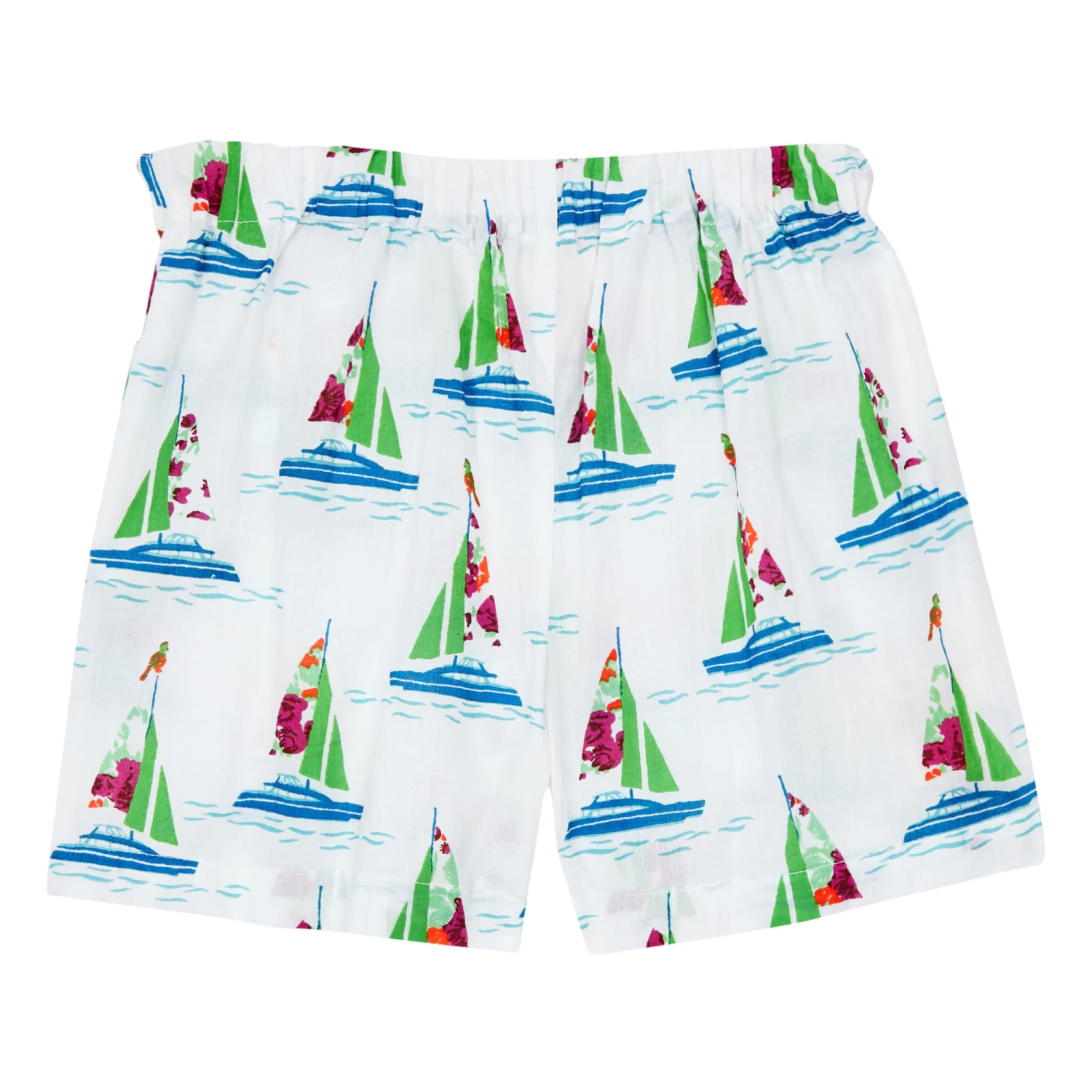 Cheap 😍 Exclusive Collaboration Le Petit Lucas du Tertre x Smallable - Shorts Ecru Lucas du Tertre Fashion Children 🎉 2 Cheap 😍 Exclusive Collaboration Le Petit Lucas du Tertre x Smallable - Shorts Ecru Lucas du Tertre Fashion Children 🎉 - Image 2