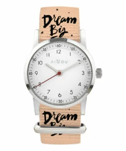 Outlet 😀 Exclusive Millow x Smallable - Dream Big Wristwatch Ecru Millow Fashion Children 🎉