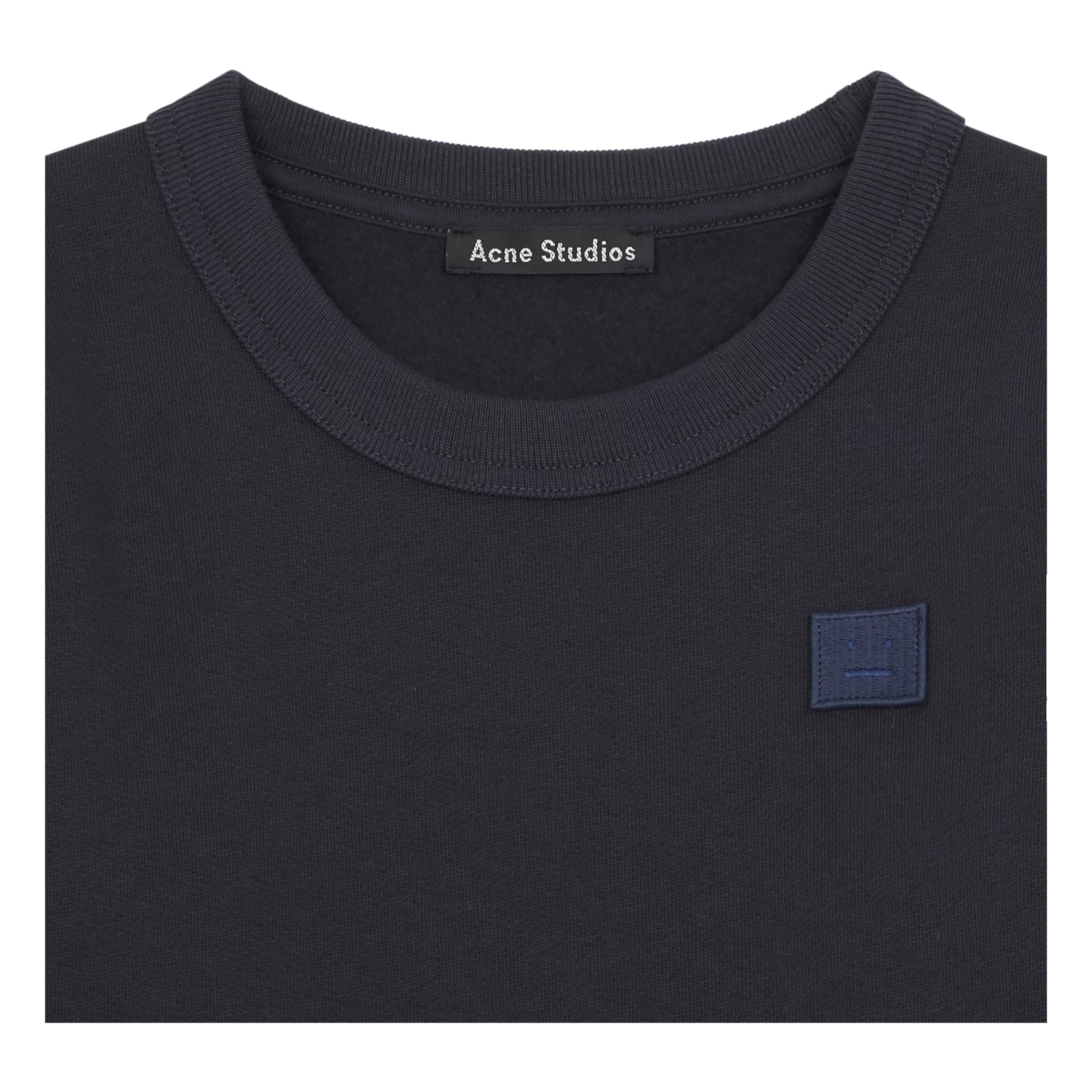 Cheap 😍 Fairview Mini cotton sweatshirt Navy blue Acne Studios Fashion Children ⭐ 2 Cheap 😍 Fairview Mini cotton sweatshirt Navy blue Acne Studios Fashion Children ⭐ - Image 2