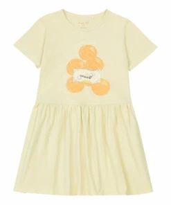Budget ⭐ Famo Organic Cotton 👗 Dress Yellow Konges Slojd Fashion Baby, Children 💯