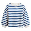 Best Pirce ⭐ Fash Striped Sweatshirt Navy blue Bellerose Fashion Teen, Children 🧨