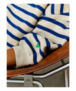 Best Pirce ⭐ Fash Striped Sweatshirt Navy blue Bellerose Fashion Teen, Children 🧨 -Outlet Kids' Fashion Store fash striped sweatshirt navy blue bellerose fashion teen children 5