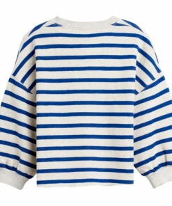 Best Pirce ⭐ Fash Striped Sweatshirt Navy blue Bellerose Fashion Teen, Children 🧨 -Outlet Kids' Fashion Store fash striped sweatshirt navy blue bellerose fashion teen children 8