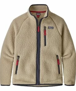 Brand new 😍 Faux Fur Polar Fleece Jacket Ecru Patagonia Fashion Teen, Children 👍