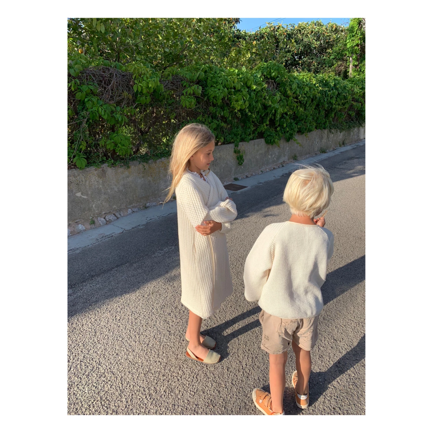 Best Pirce ✨ Faye Organic Cotton Waffle Jacket Ecru Yoli & Otis Fashion Children 🔥 3 Best Pirce ✨ Faye Organic Cotton Waffle Jacket Ecru Yoli & Otis Fashion Children 🔥 - Image 3