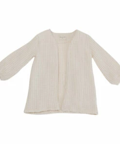 Best Pirce ✨ Faye Organic Cotton Waffle Jacket Ecru Yoli & Otis Fashion Children 🔥