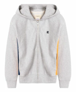 Flash Sale โจ Faz Zip-Up Hoodie Grey Bellerose Fashion Teen, Children ๐